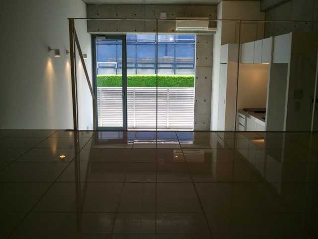 Living and room. Bicycle-parking space