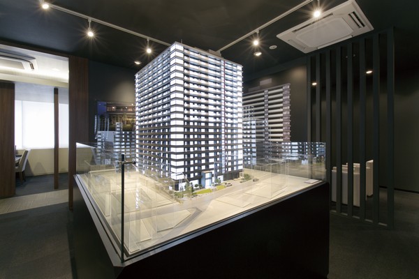 The whole can image, 1 / 60 scale of the building model