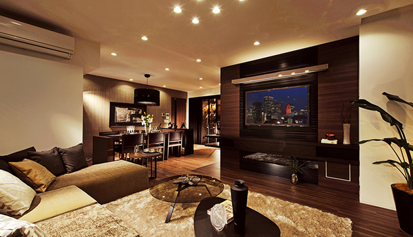 Living.  [living] H type model room