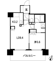 Floor: 1LDK, occupied area: 43.75 sq m, Price: 32,499,000 yen
