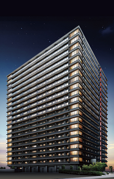 Exterior - Rendering  ※ Exterior - Rendering of the web is, Which was drawn on the basis of the blueprint, shape, Color, etc. are actual and differs. Also the convenience of on construction, Under the guidance of the administrative office there might be changes occur