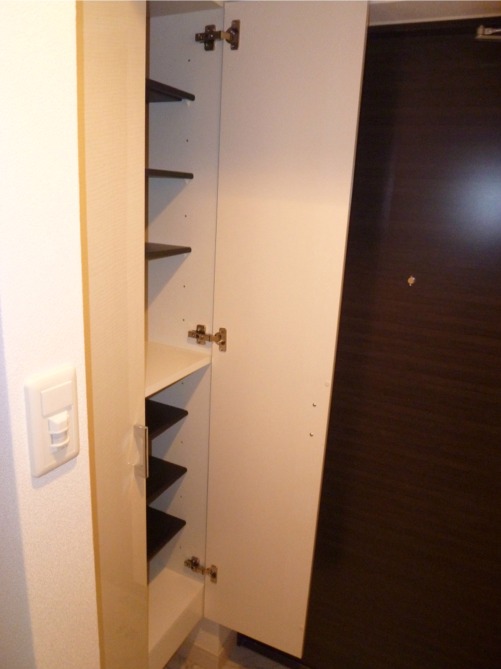 Entrance. Shoes BOX! Enter plenty!