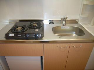 Kitchen. Two-burner stove