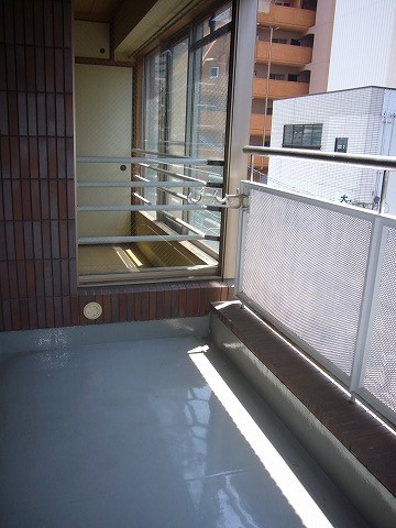 Balcony. Bright and spacious balcony