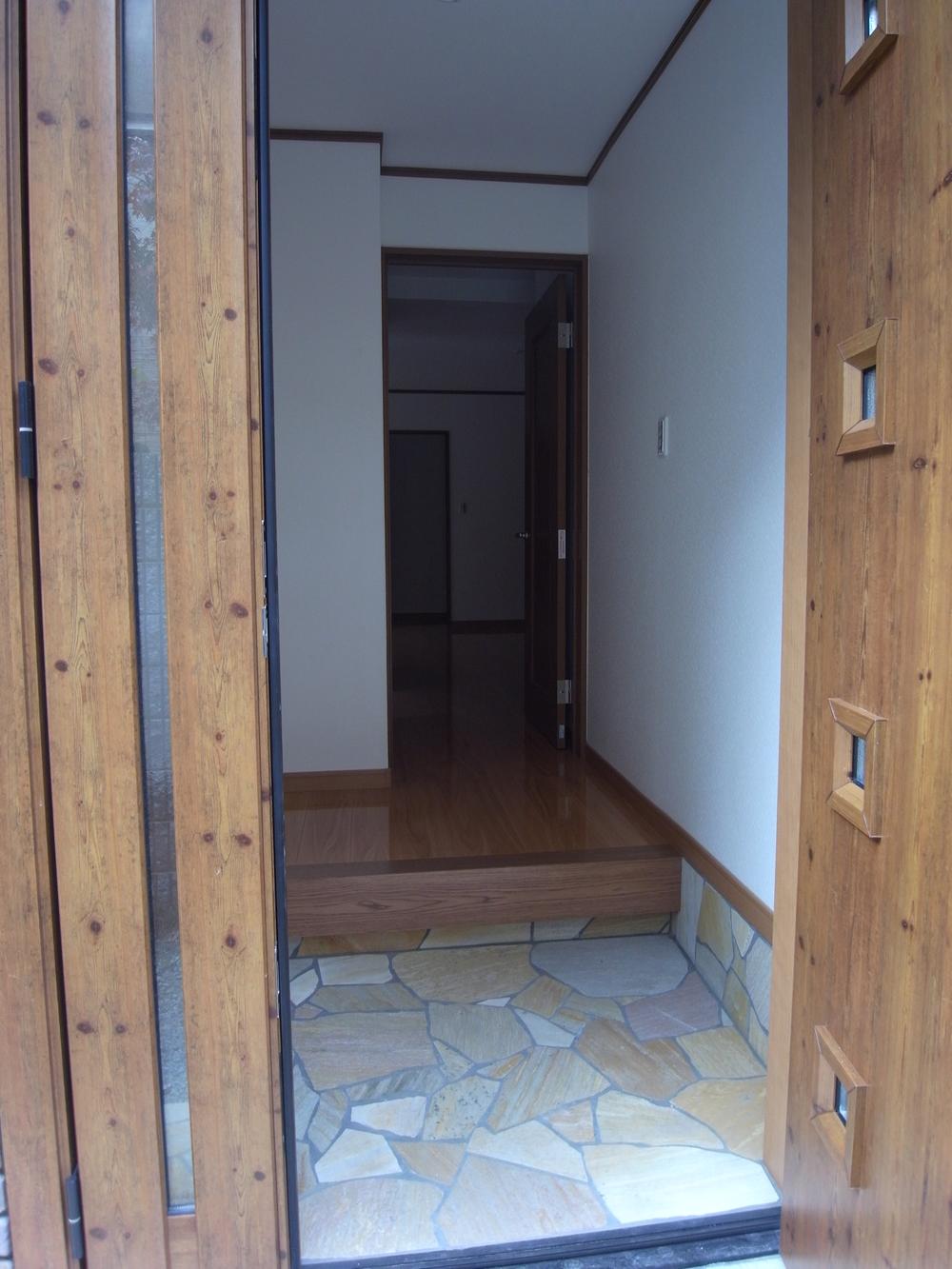 Entrance. The entrance of the fashionable tile