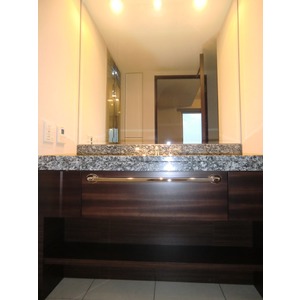 Washroom. Wash basin