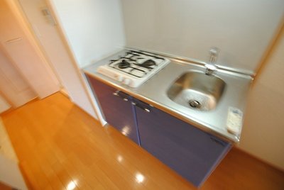 Kitchen. Two-burner gas system Kitchen