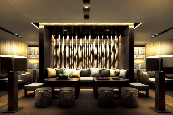 Shared facilities.  [Owner's Lounge & Cafe] Friendly space that owner calming. Cafe services for breakfast and tea time (fee required), Also provided concierge counter to support life (Rendering)