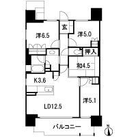 Floor: 4LDK, the area occupied: 79.2 sq m, Price: 54,572,000 yen