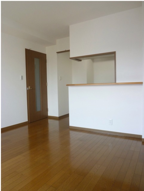 Living and room. Living room of the counter type!