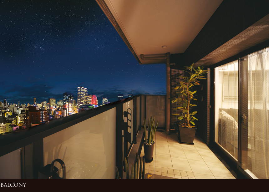 Balcony. For Perth, There is a slightly different possible from the real thing.