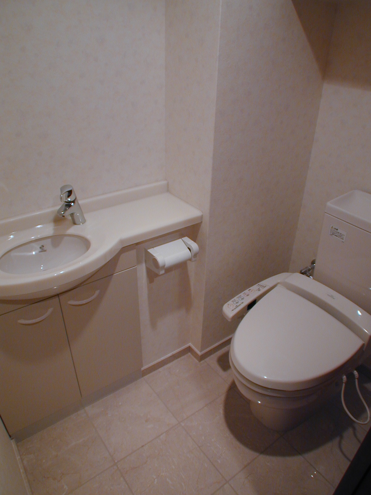 Toilet. Hand wash with a WC! !