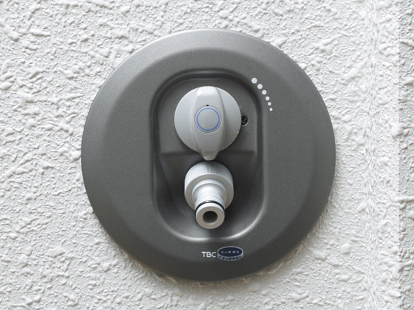 balcony ・ terrace ・ Private garden.  [Balcony faucet] Balcony faucet to help, such as flowers and watering and balconies of the cleaning of the plant (same specifications)