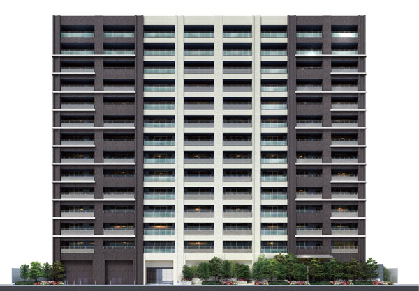 Features of the building.  [appearance] Facade design, A wall that is a sense of volume of out Paul in the segment due to diversity and small eaves of the handrail shape to have a change, It represents the sophistication and individuality. Color ring tones and dark color that represents the brightest white and pride, It represents the warm tiles of expression, Has been finished to a modern taste and timeless (Rendering)