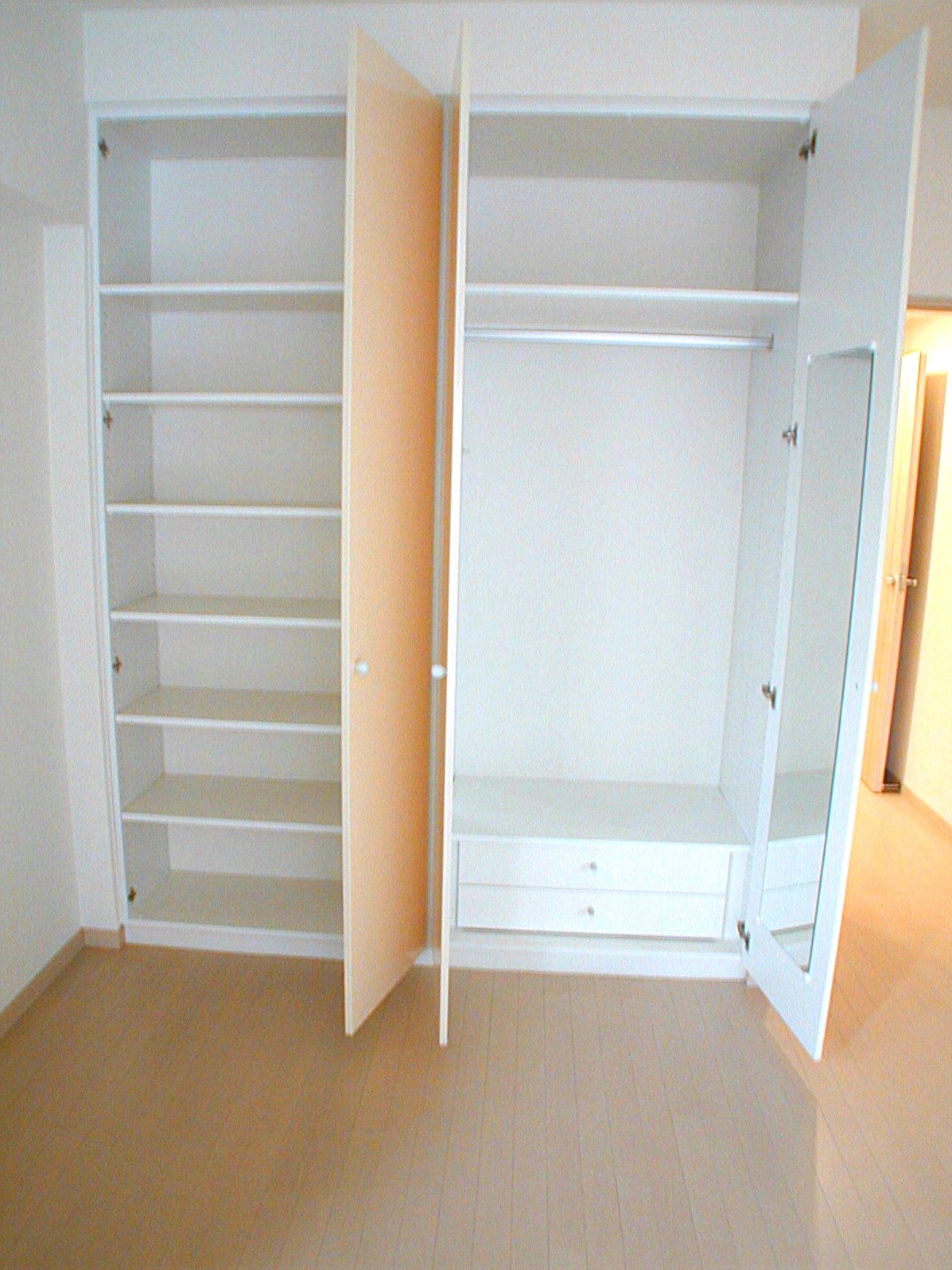 Receipt. System storage closet! 