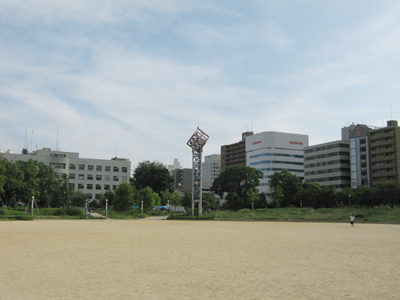 park. Ogimachi to the park (park) 1307m