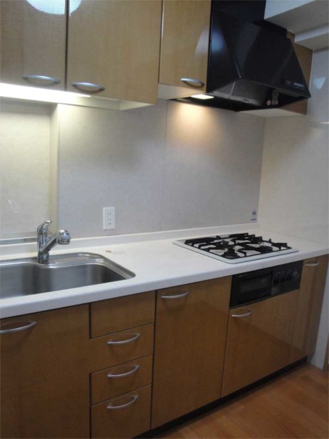 Kitchen. Stand-alone system, three-necked Gasukitchin! ! 