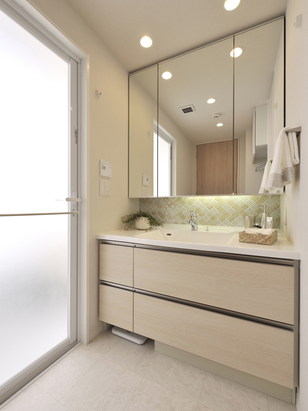 Bathing-wash room.  [bathroom] (A type model room)