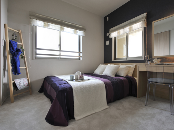 Interior.  [Master bedroom] (A type model room)