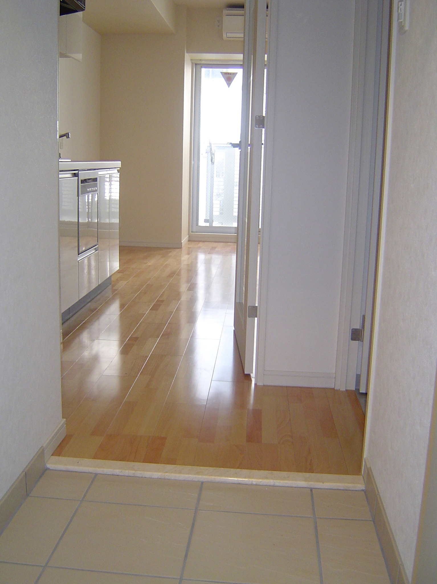 Entrance. Full-flat design! It is a large entrance!