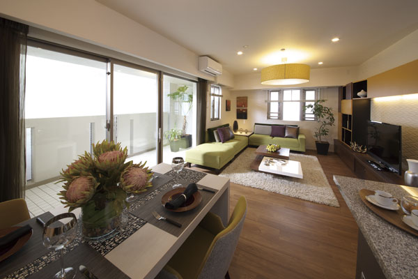 Living.  [living ・ dining] E2 type model room menu Plan 1 / Free of charge ・ Application deadline Yes