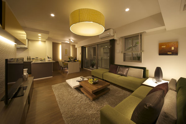 Living.  [living ・ dining] E2 type model room menu Plan 1 / Free of charge ・ Application deadline Yes