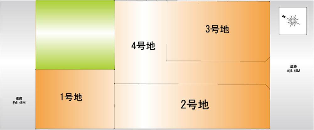 The entire compartment Figure. From No. 1 place No. 4 place