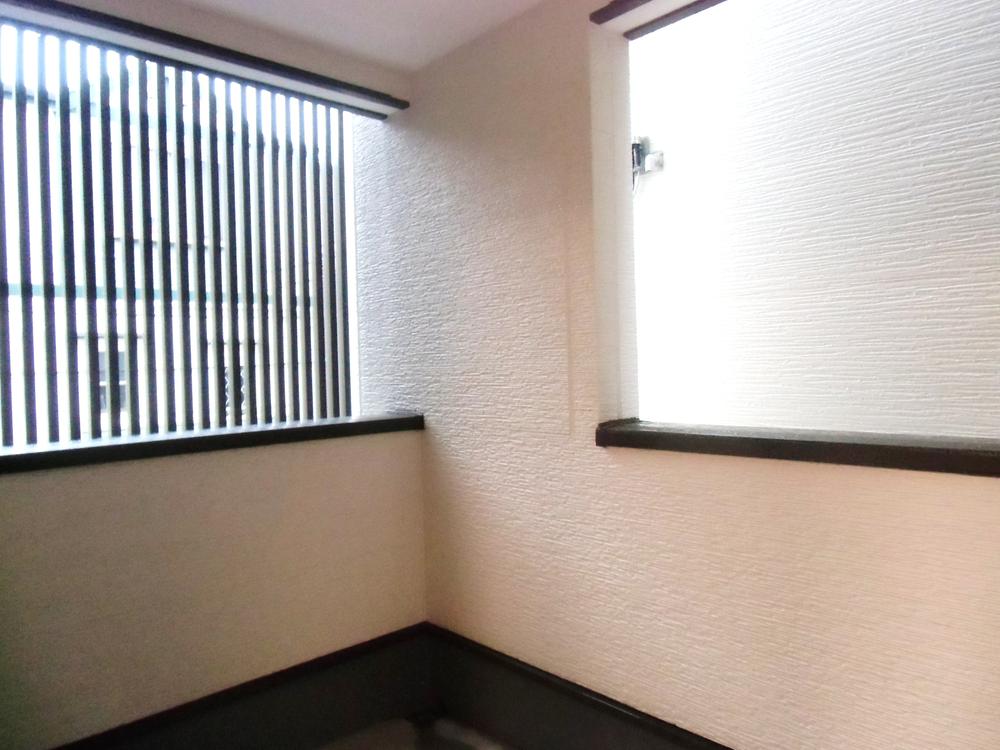 Model house photo.  ◆  ◆  balcony  ◆  ◆ It has become a large balcony with a roof. «Model house No. 13 area»