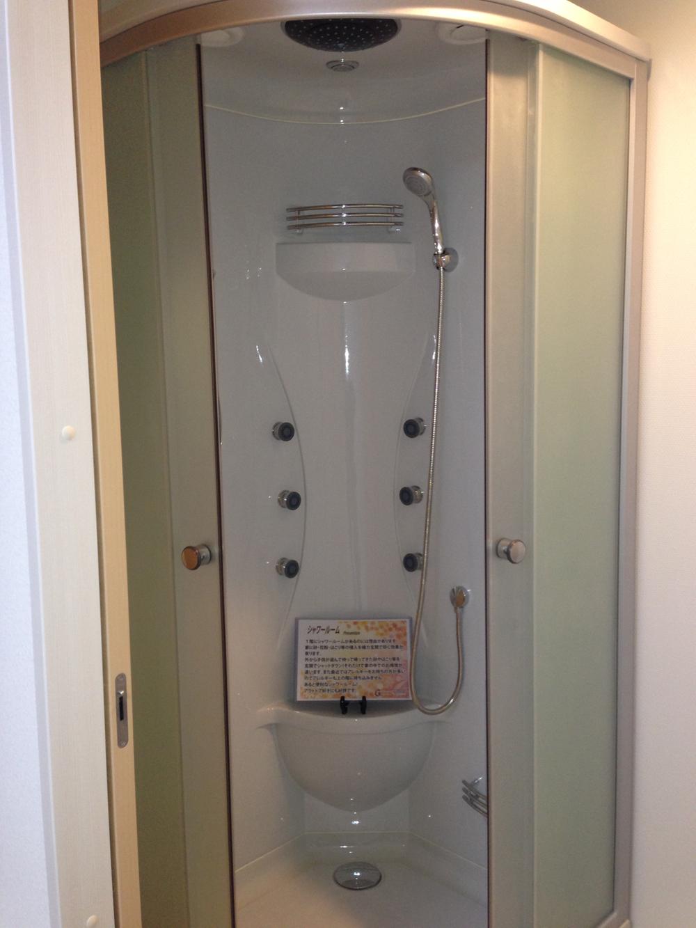 Other. There is a shower room! Since the clue at the door, Go up to your out!