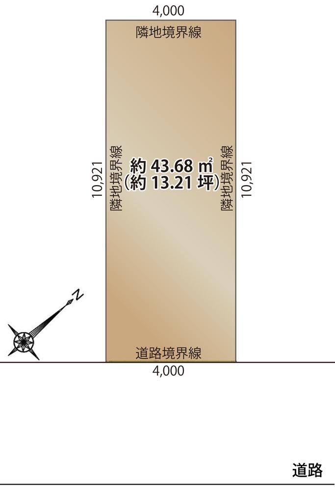 The entire compartment Figure. Yunagi 2-chome Weight steel frame three-story