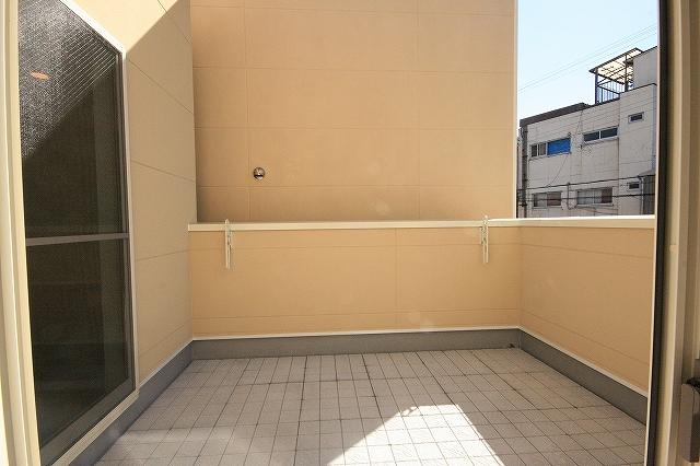 Balcony. Model house