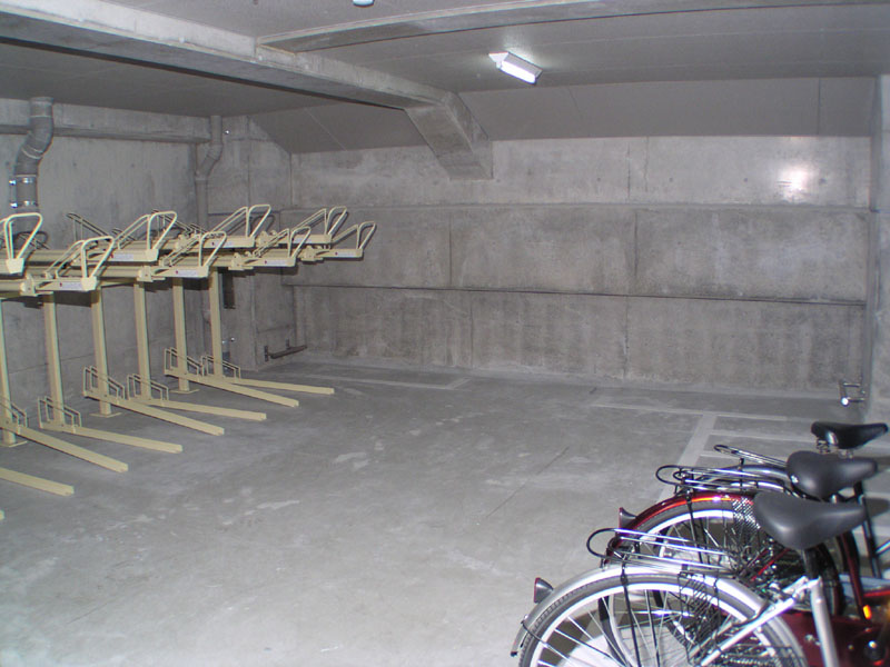 Other common areas. Bicycle-parking space