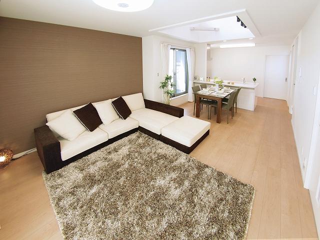 Model house photo. Model house (LDK)