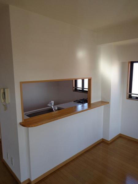 Kitchen.  [Minato-ku, real estate buying and selling] Counter Kitchen