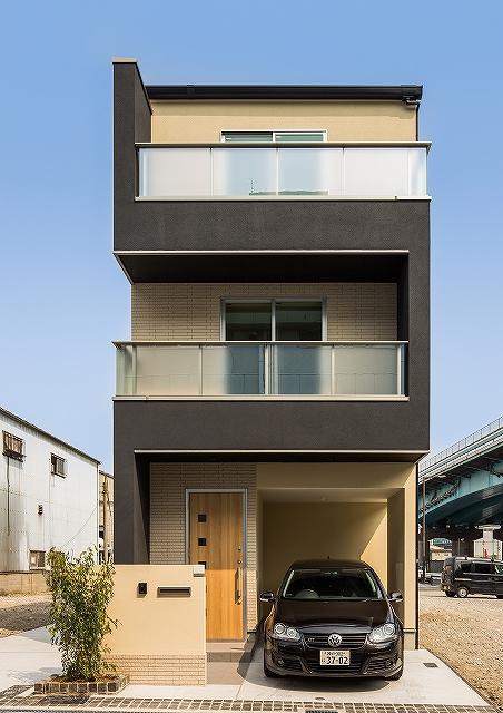 Local appearance photo. Model house complete