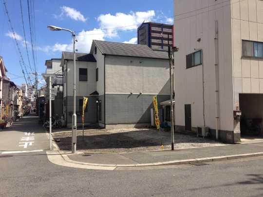 Local land photo. Is a corner lot! (Current Status vacant lot)