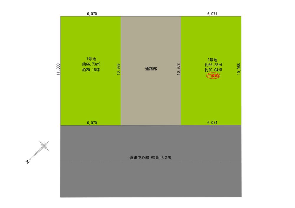 The entire compartment Figure. Attached to the south side passage, Sunny