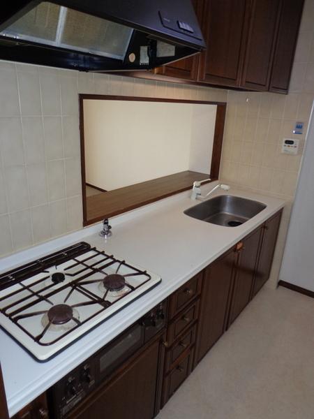 Kitchen.  [Minato-ku, real estate buying and selling] System kitchen
