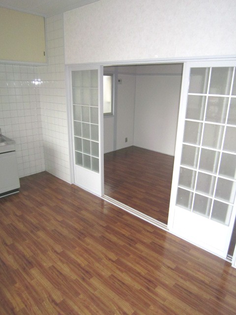 Living and room. It is open. 