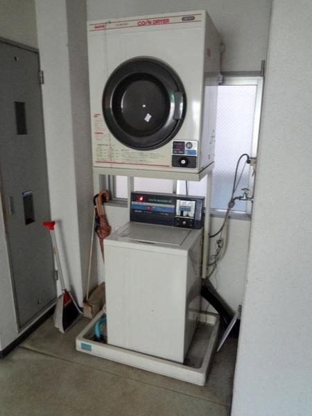 Other common areas.  [Minato-ku, rent] Building in the coin-operated laundry Yes