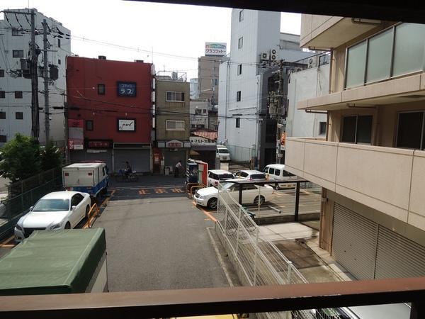 View photos from the dwelling unit. View from the second floor. The back is missing in the parking lot.