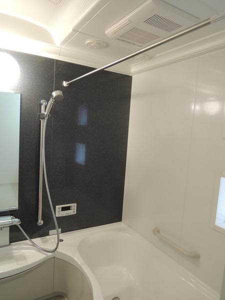 Bathroom. With bathroom drying heater.