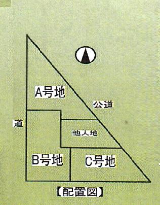 The entire compartment Figure. Uchindai-cho 3-chome All three compartment