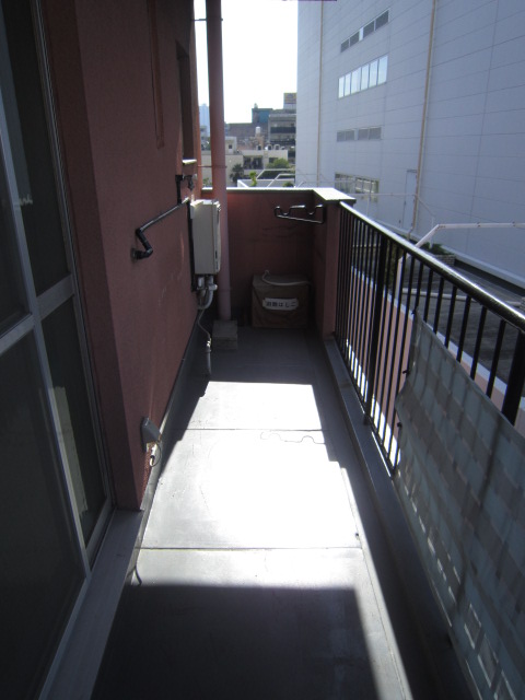 Balcony. Sunny balcony. 