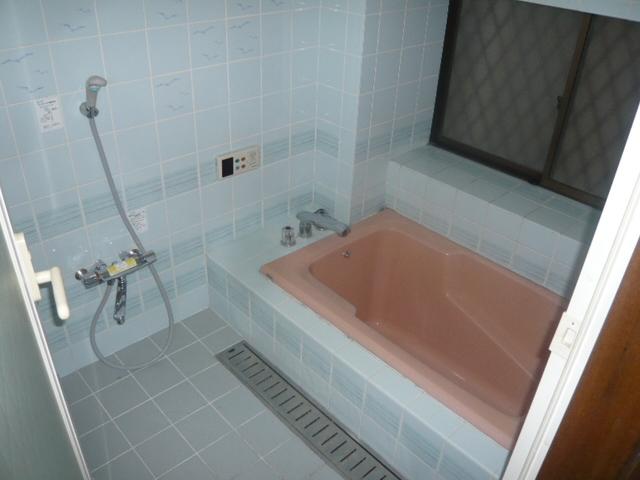 Bathroom. Bathroom with large windows