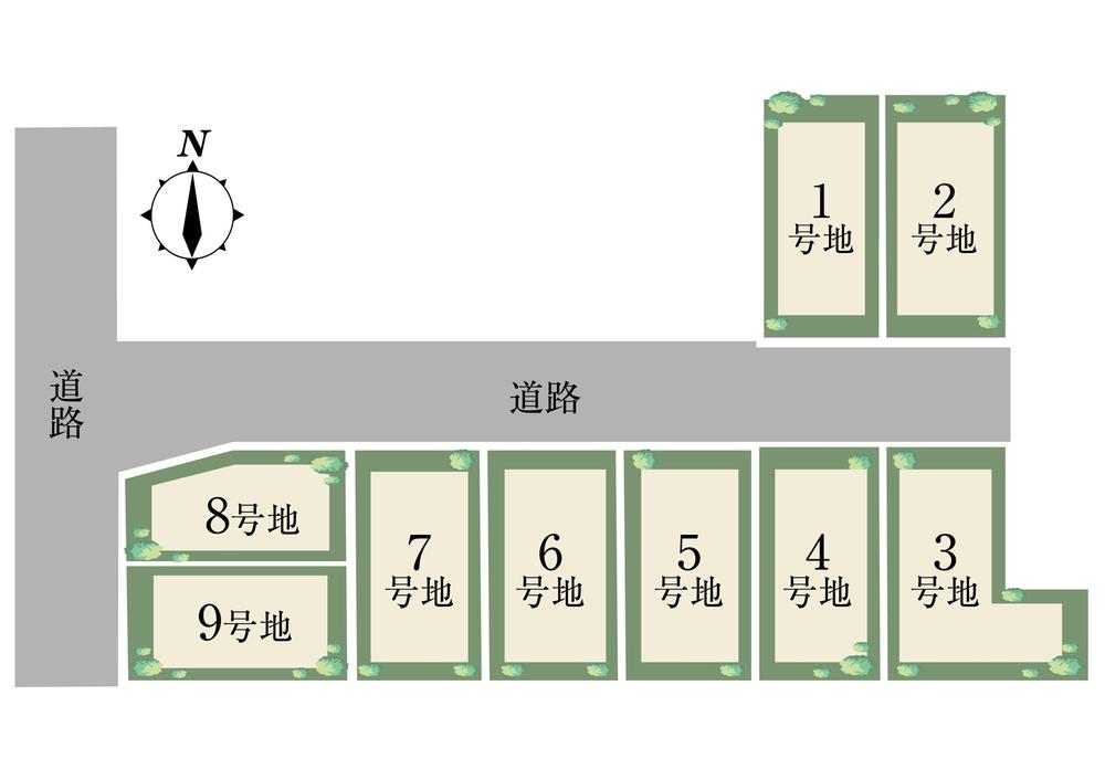 The entire compartment Figure. This floor plan rich in variation of all 9 compartment. Come please expected !!