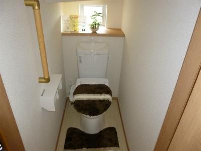 Toilet. Same type model. Toilet is an image