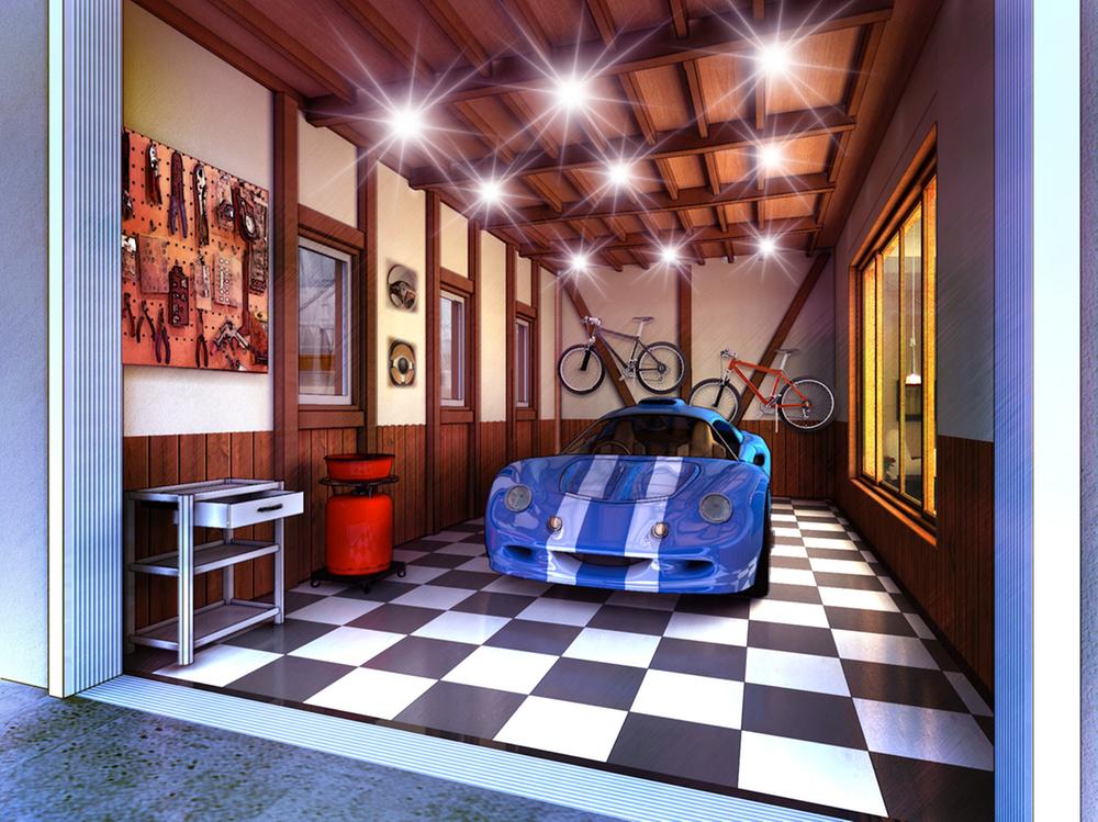 Parking lot. Garage Perth