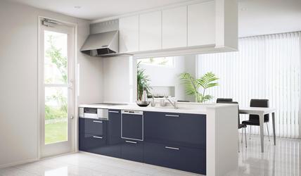 Building plan example (introspection photo). System kitchen