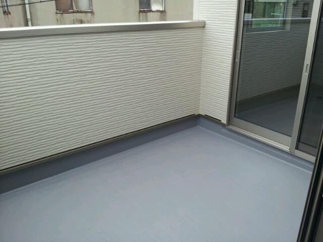 Balcony. Wide balcony